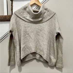 EXPRESS • Cropped Turtle Sweater